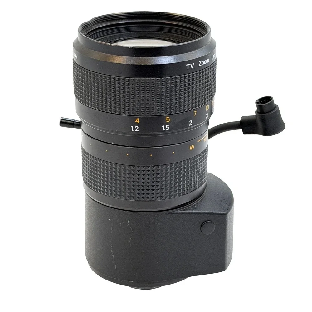 TV Zoom Lens 12.5-100mm f/1.8 Macro Made in Japan CCTV Broadcast Lens C Mount